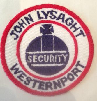John Lysaght Westernport Security Embroidered Patc...
