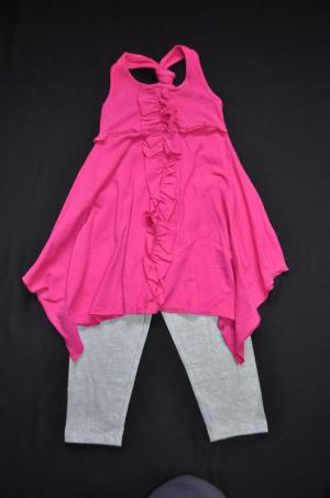 Hanky Hem Tress & 3/4 Leggings - Size 2 - RRP $26.00