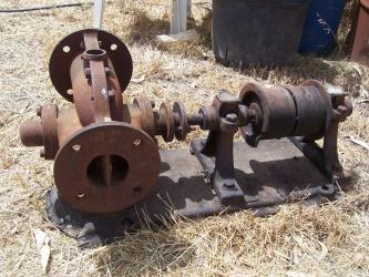 Antique water pump