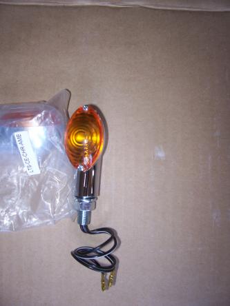 Motorcycle Chrome Turn Signal Light Indicator