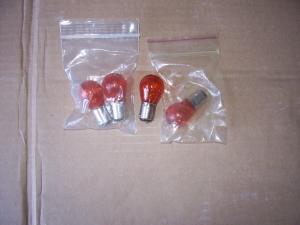 TURN SIGNAL / MARKER LIGHT AMBER 12V BULB