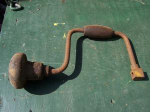 ANTIQUE HAND DRILL RATCHET