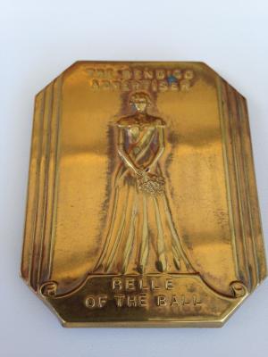 Bendigo Advertiser Belle Of The Ball Badge