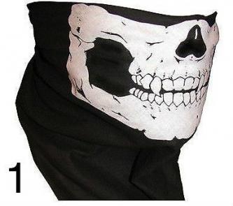 Brand New 13 in 1 Biker Skull Face Mask x 1