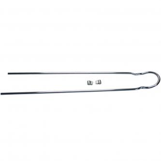 Lowrider Bicycle Sissy Bar, Round, 36