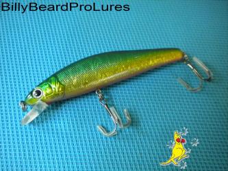 1x 110mm Minnow Bream Barra Bass Trout Cod Perch F...