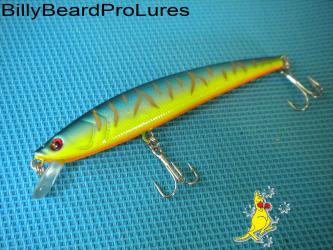 1x 110mm Minnow Bream Barra Bass Flathead Cod Perc...