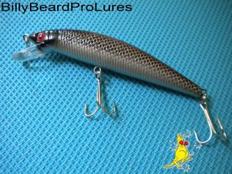 1x 95mm Minnow Bream Bass Barra Trout Cod Perch Fi...