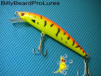 1x 95mm Minnow Bream Bass Barra Trout Cod Perch Fishing Lure -11