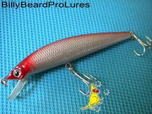 1x 95mm Minnow Bream Bass Barra Flathead Cod Perch Fishing Lure -13