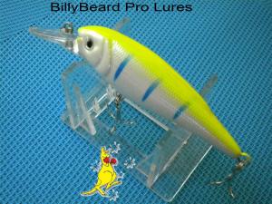 1x 100mm Minnow Bream Bass Barra Flathead Cod Perch Fishing Lure -38