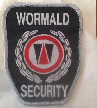 Wormald Security Embroidered Patch