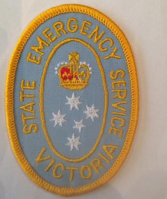 State Emergency Service Victoria Embroidered Patch