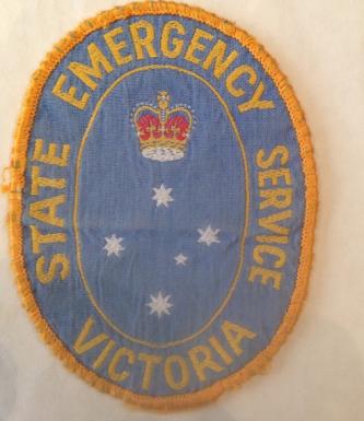 State Emergency Service Victoria Embroidered Patch