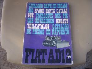 Fiat AD 12 dozer spare parts manual