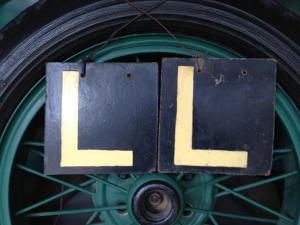 1950's Learner Plates Victoria