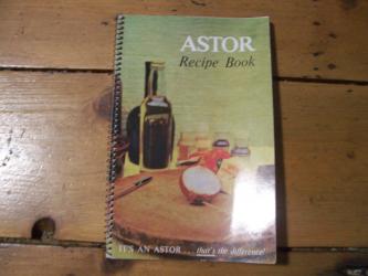 Astor recipe book for foods and beverages