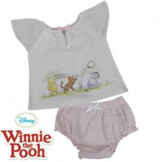 BABY GIRLS Winnie the Pooh 2PCS SET 6-12 mths old
