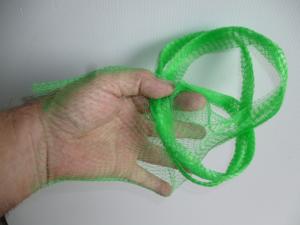 5 meters Onion bag mesh / tube GREEN