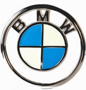 BMW Aluminium Car Wall Art Heavy vehicle emblem RRP$65 NEW