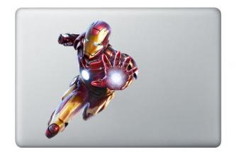 Iron Man Apple MacBook Decal skin Air/Pro13