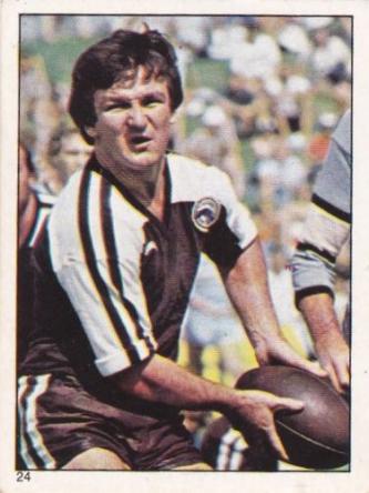 Scanlens 1984 Rugby League sticker #24 WARREN FENTON - PENRITH