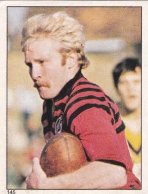 Scanlens 1984 Rugby League sticker #145 CHRIS LUCKMAN - NORTHS