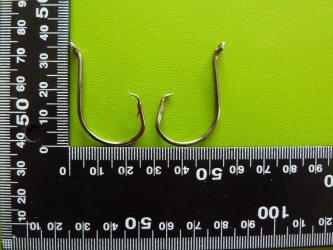 150x DFS 5/0 Octopus Circle Fishing Hooks Chemically Sharp