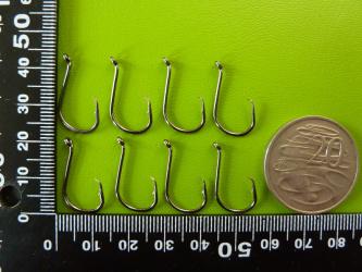 200x DFS size #2 Octopus CIRCLE Fishing Hooks Chemically Sharp