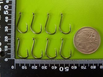 200x DFS size #4 Octopus CIRCLE Fishing Hooks Chemically Sharp