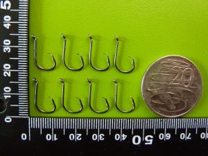 200x DFS size #6 Octopus CIRCLE Fishing Hooks Chemically Sharp