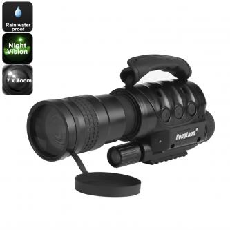 Night Vision Monocular - 7x Zoom, 1000m Detection Range