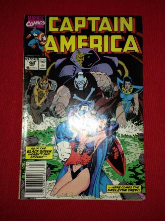 Captain America Issue 369 April 1990