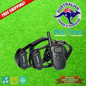 Petrainer PET998DB-2 Remote Dog Training Collar for 2 Dogs