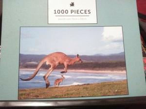 Puzzle Kangaroo and Joey