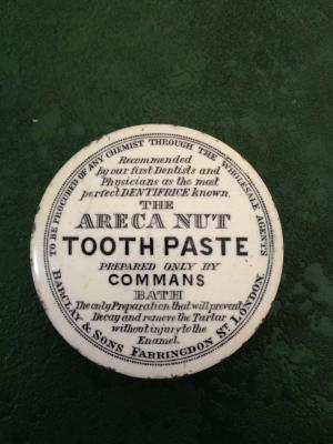 Areca Nut Toothpaste Lid