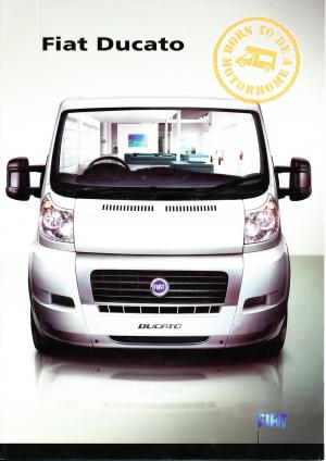 Fiat Ducato 2007 8 Page Double Sided Sales Brochure
