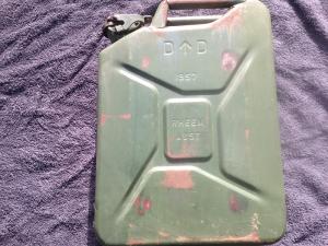 1957 Vintage Military Jerry Can Original