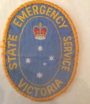 State Emergency Service Victoria Embroidered Patch