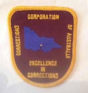 Corrections Corporation of Australia Embroidered Patch