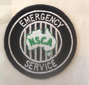 NSCA Emergency Service Embroidered Patch