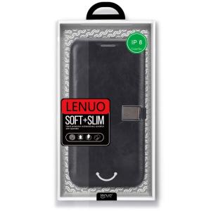 iPhone 8 Leather Case with Card Slots (Black)