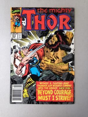 The Mighty Thor Comic Issue 414 February 1990