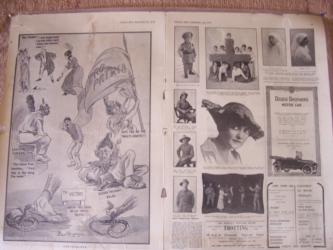 Newspaper Western mail Sep 22 1916 WW1