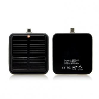 Portable Micro USB Solar Mobile Phone Charger