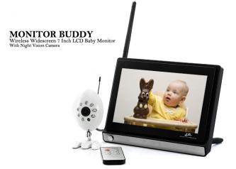 Baby Monitor, Monitor Buddy - Wireless, 7 inch