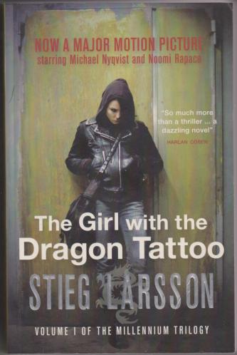 The Girl With the Dragon Tattoo, by Stieg Larsson