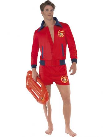New Licensed BAYWATCH Lifeguard Costume Adult