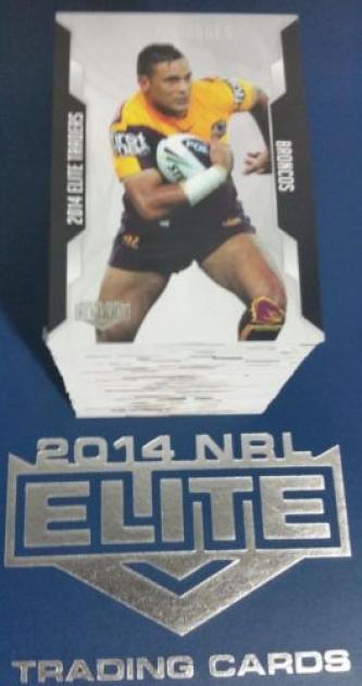 2014 NRL Elite Common Set of 144 Cards