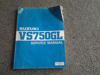 suzuki vs750GL service manual